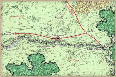 Эльтурель на карте