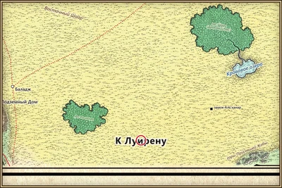 Луирен на карте
