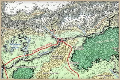 Мирабар на карте