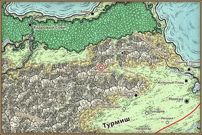 Звёзднопадный Плёс на карте