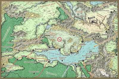 Тар на карте