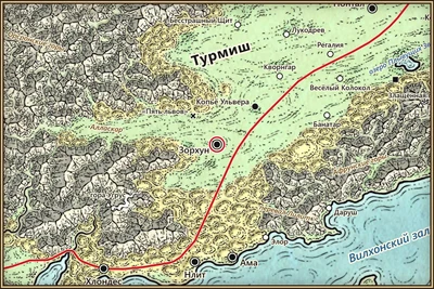 Зорхун на карте